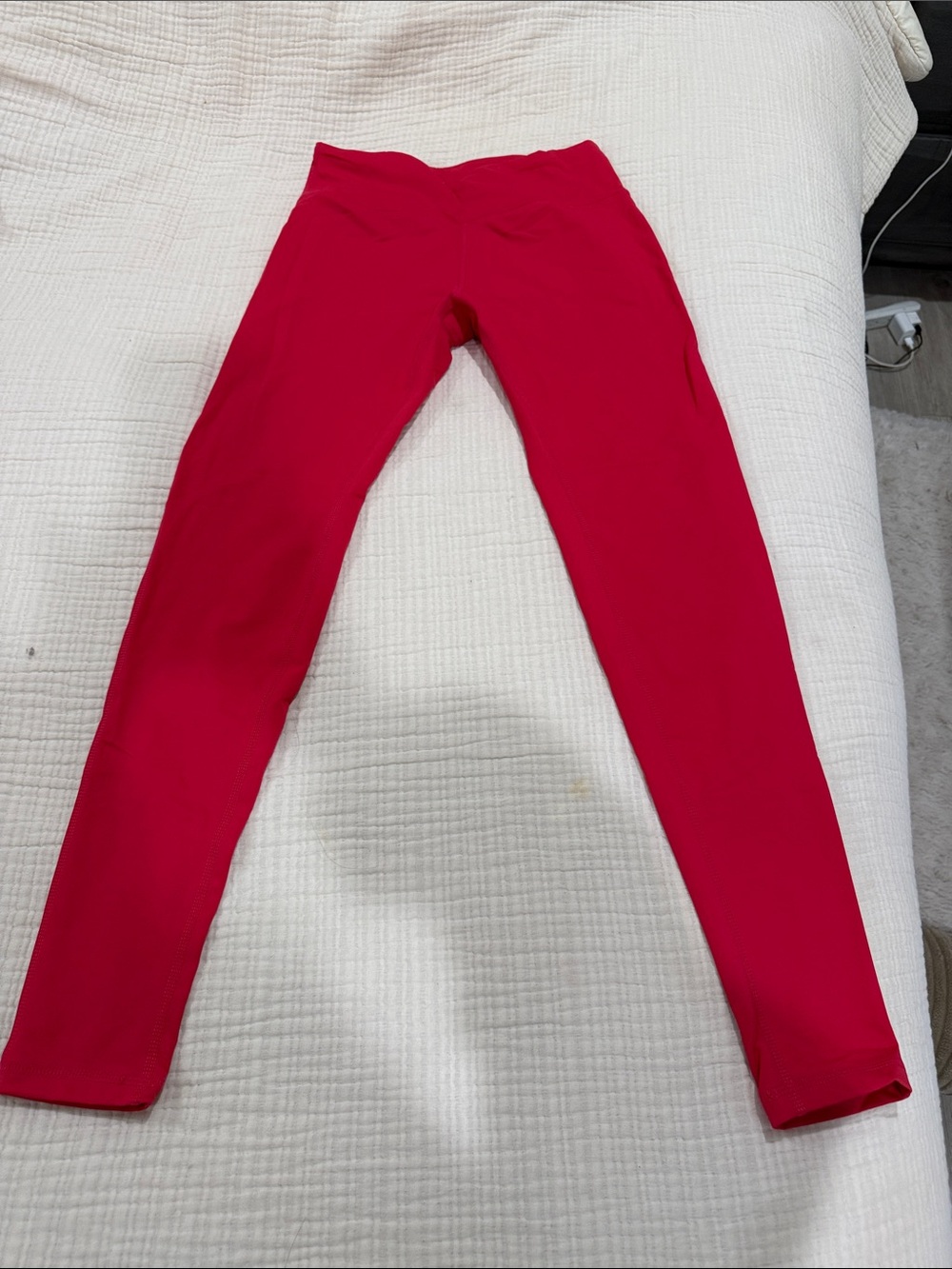 Baleaf Red High-Waist Leggings